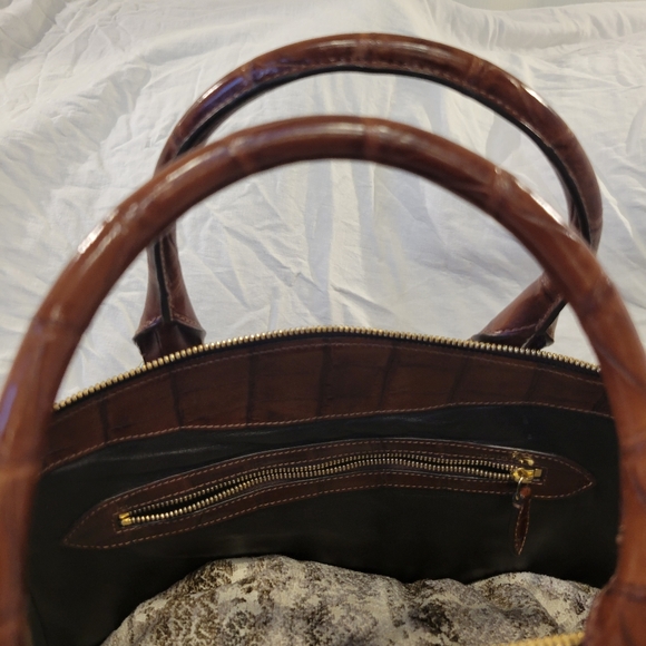 Rare Ralph Lauren brown crocodile bag MSRP $22500 - Picture 7 of 10
